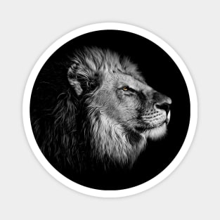 Lion Head Symbol of Strength Courage Intelligence Magnet